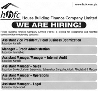 House Building Finance Company Jobs February 2026