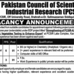 PCSIR Karachi Jobs 2026 March Application Form Online Apply