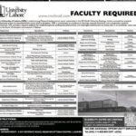 Faculty Recruitment at University of Lahore – Multiple Departments