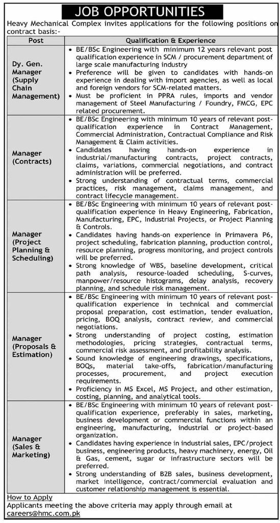 Today Latest Jobs Advertisement 15-10-2026